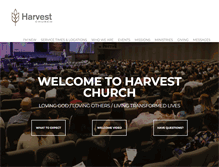 Tablet Screenshot of goharvest.org